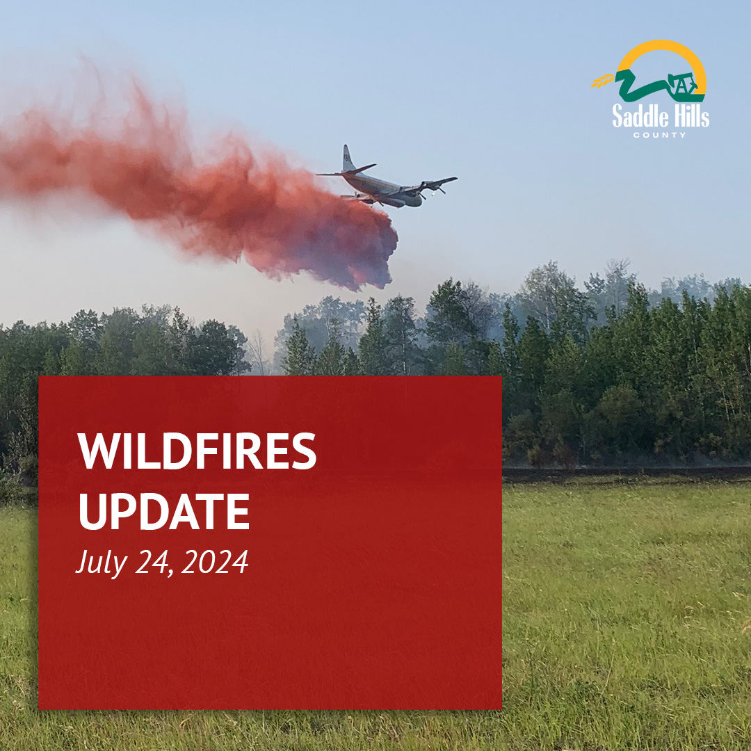 Image of UPDATE: Active Wildfires in Saddle Hills County