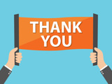 Image of Thank You Sign
