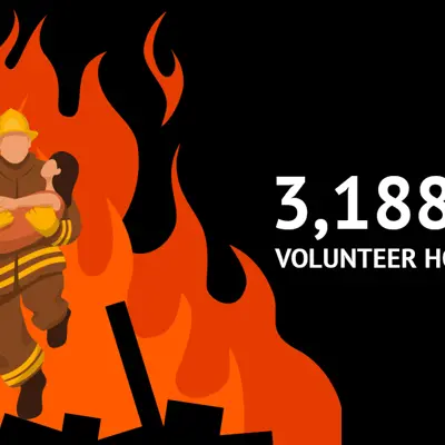 Vector Image of Fireman