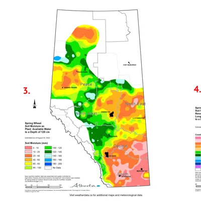 Image of Moisture Maps of Alberta