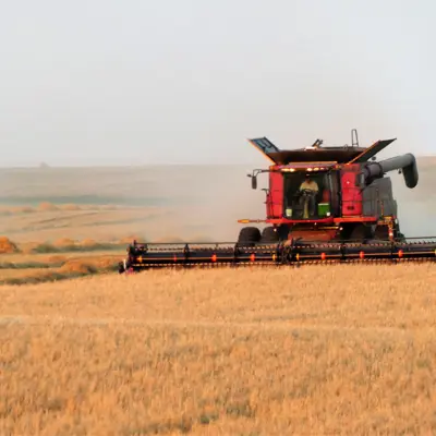 Image of Farming Equipment in Field