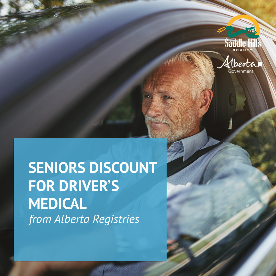 Image of Discount for Alberta Seniors on Driver's Medical