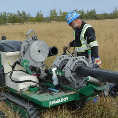 Image of Installation of Pipeline