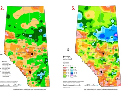 Image of Moisture Maps of Alberta