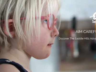 Image of girl staring at computer screen